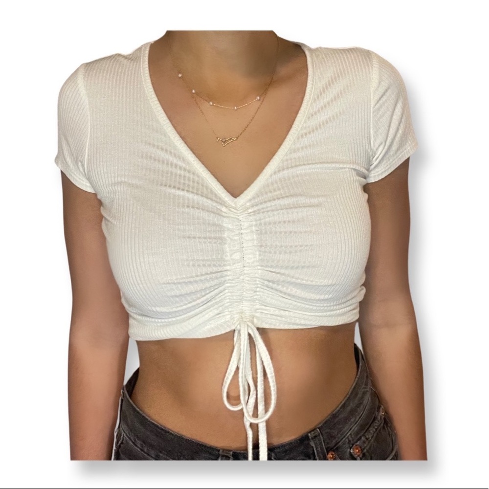 Garage crop top